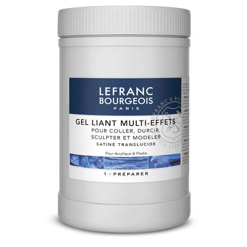 LEFRANC & BOURGEOIS Multi-Effekt Binder Gel, seidenmatt und  transluzent