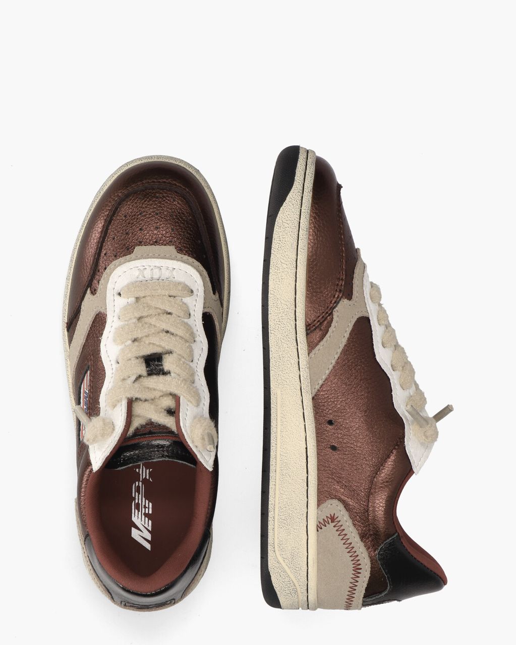MRP By Maripé MRP31 V.39 Bordeauxrood/Beige Damessneakers