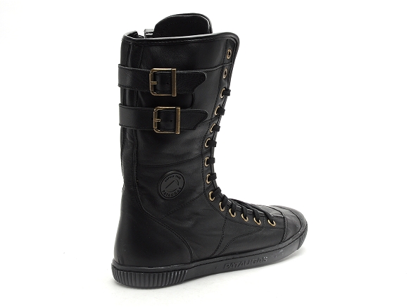 Pataugas boots bottine plates femme iratiko noir