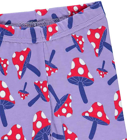 Freds World Leggings - Pilze - Paisley/Energy Blue/Lollipop