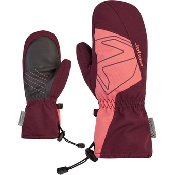 Ziener Lavalino AS AW Fausthandschuhe Velvet Red  Kinder