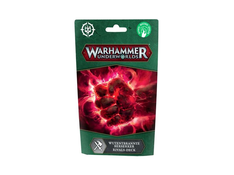 Games Workshop Datakarten Warhammer Underworlds Rivals-Deck Warhammer Underworlds, Rivals-Deck Wutentbrannte Berserker (Deutsch)