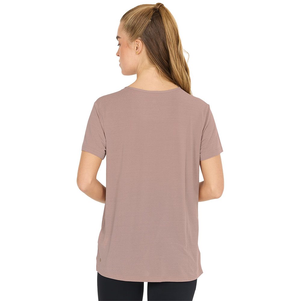 Athlecia Lizzy W Slub S/S T-Shirt Damen sphinxsand