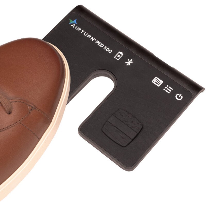AirTurn PED 500 Bluetooth Pedal Page Turner & App Controller