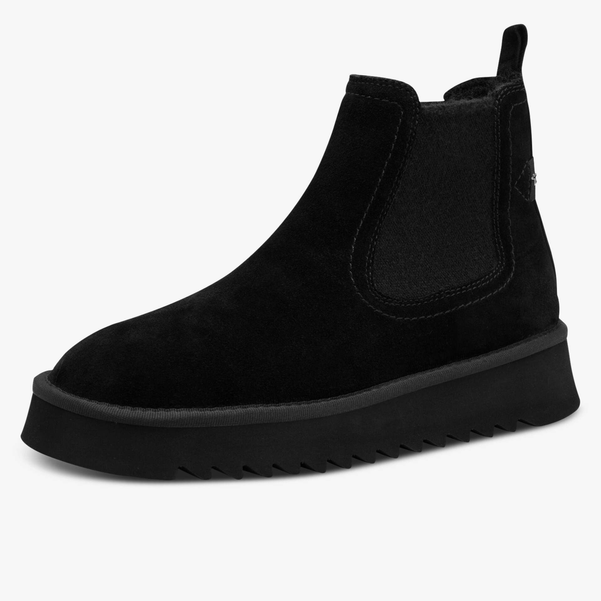 Tamaris Damen Chelsea Boots schwarz