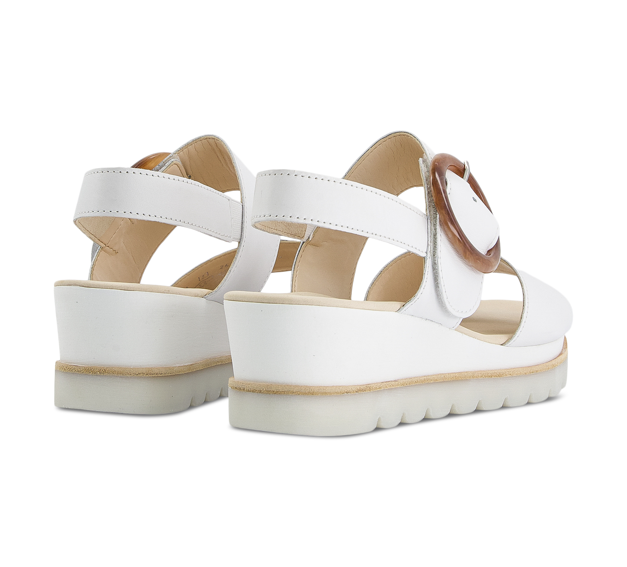 Gabor Best Fitting - Riemchensandalen weiss