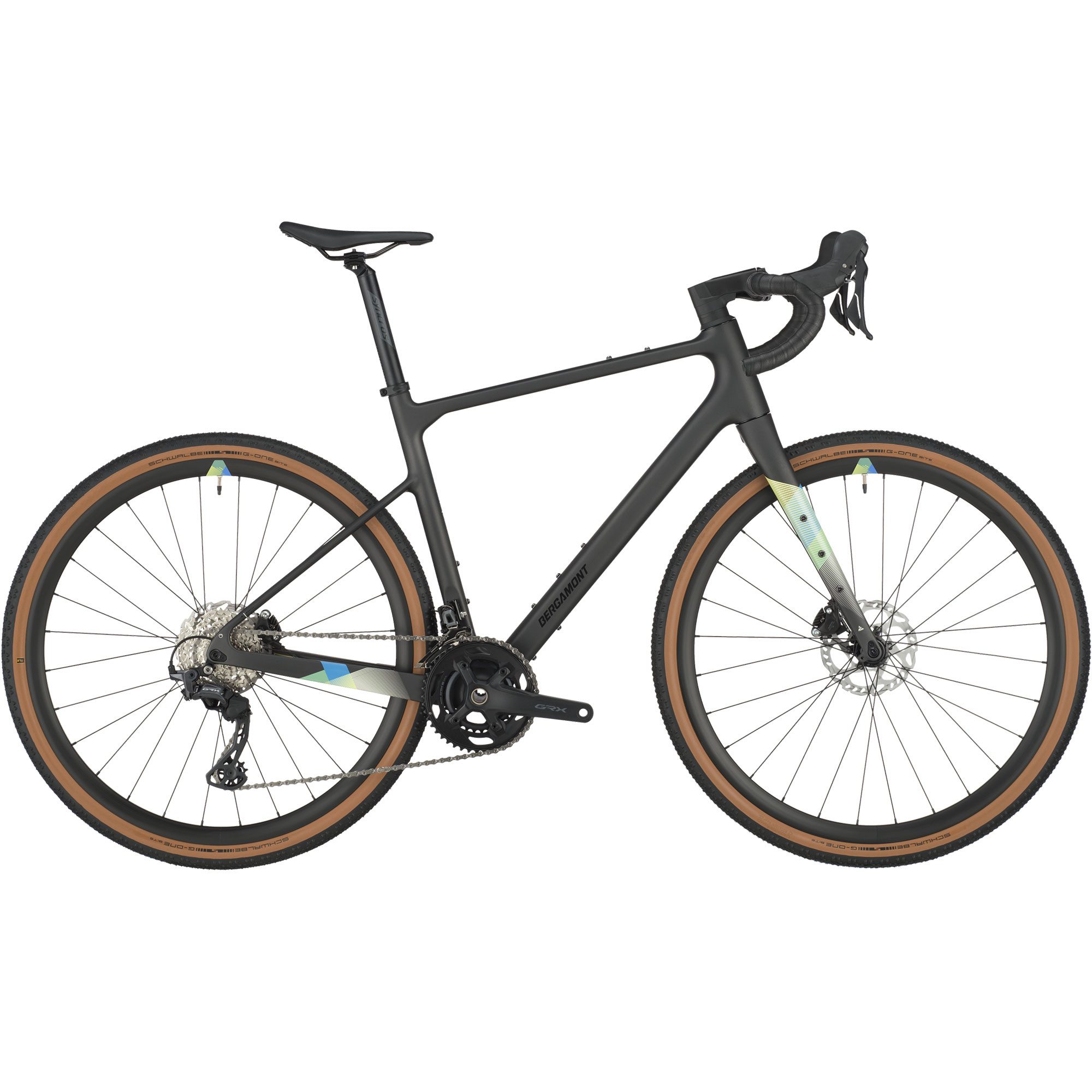 Bergamont Grandurance Expert Carbon Gravel Bike flaky black