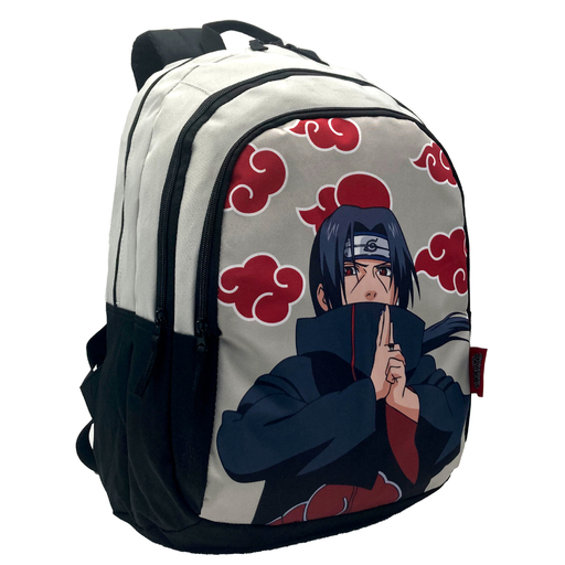 Mochila Escolar Naruto Itachi Primário Compartimento Duplo