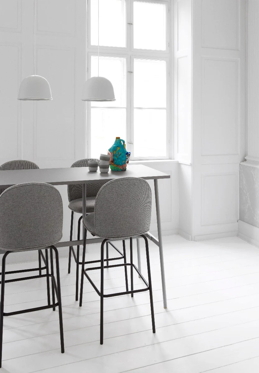 Normann Copenhagen  Local lampe, hvid - H: 19 x Ø: 28 cm
