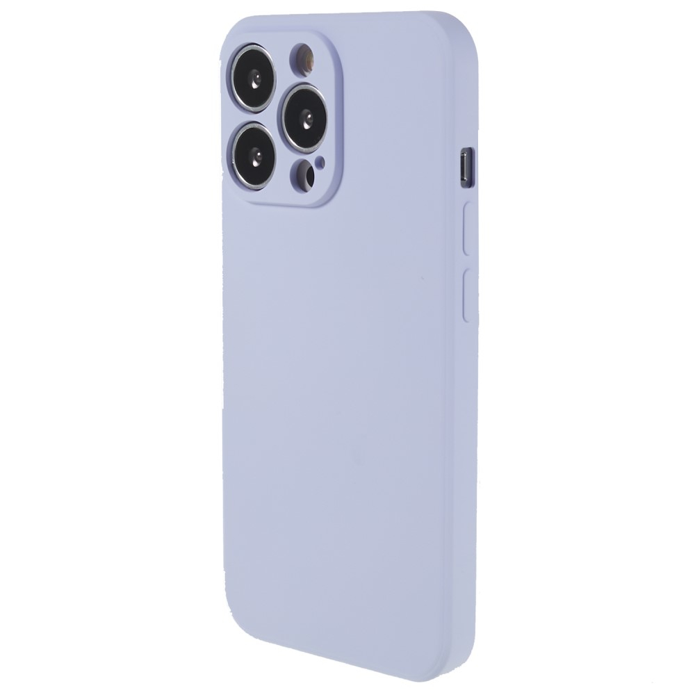 iPhone 13 Pro Gummi Case Hülle mit Kameraschutz - Blaulila (Matt)