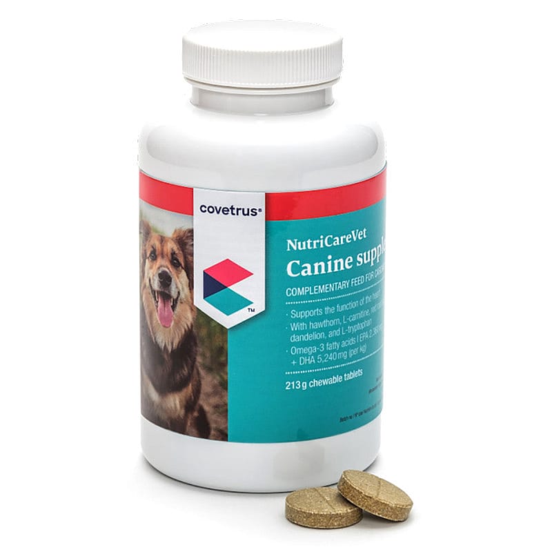 NutriCareVet Cardiac Support Hond 85 kauwtabletten | 13481