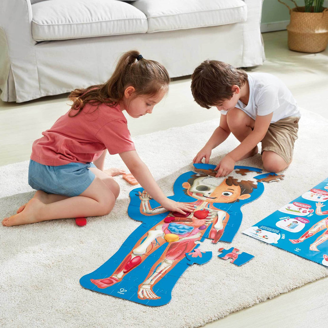 Hape puzzel menselijk lichaam - 60st