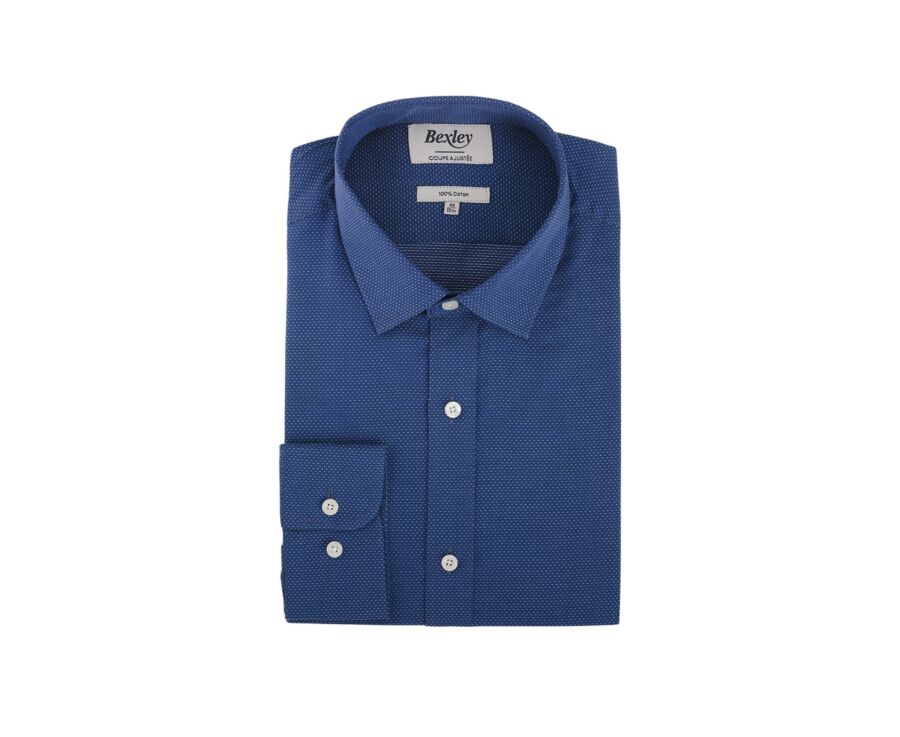 Chemise texturée homme Denim - MARCEAU