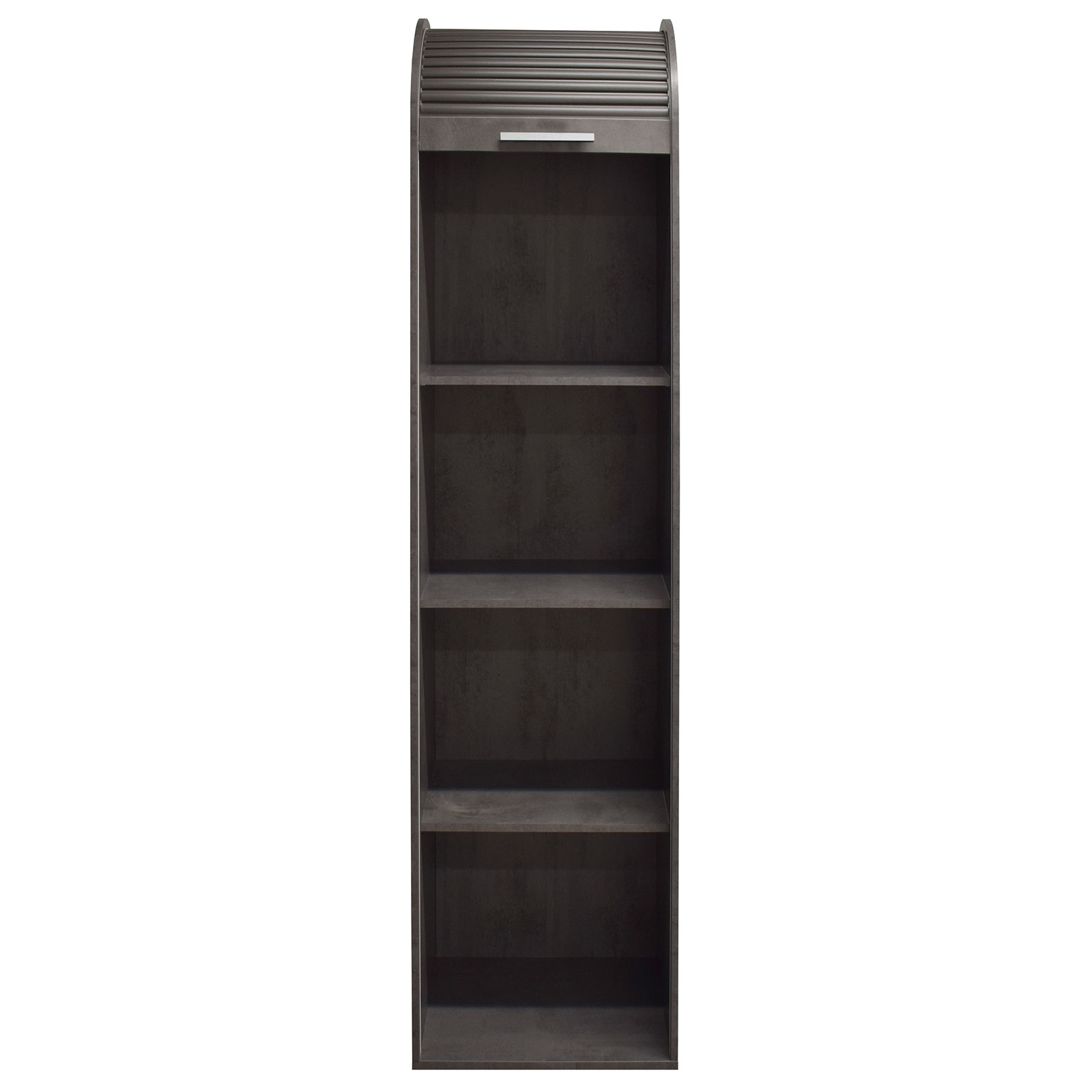 Jalousieschrank - Graphitoptik - 46x192 cm