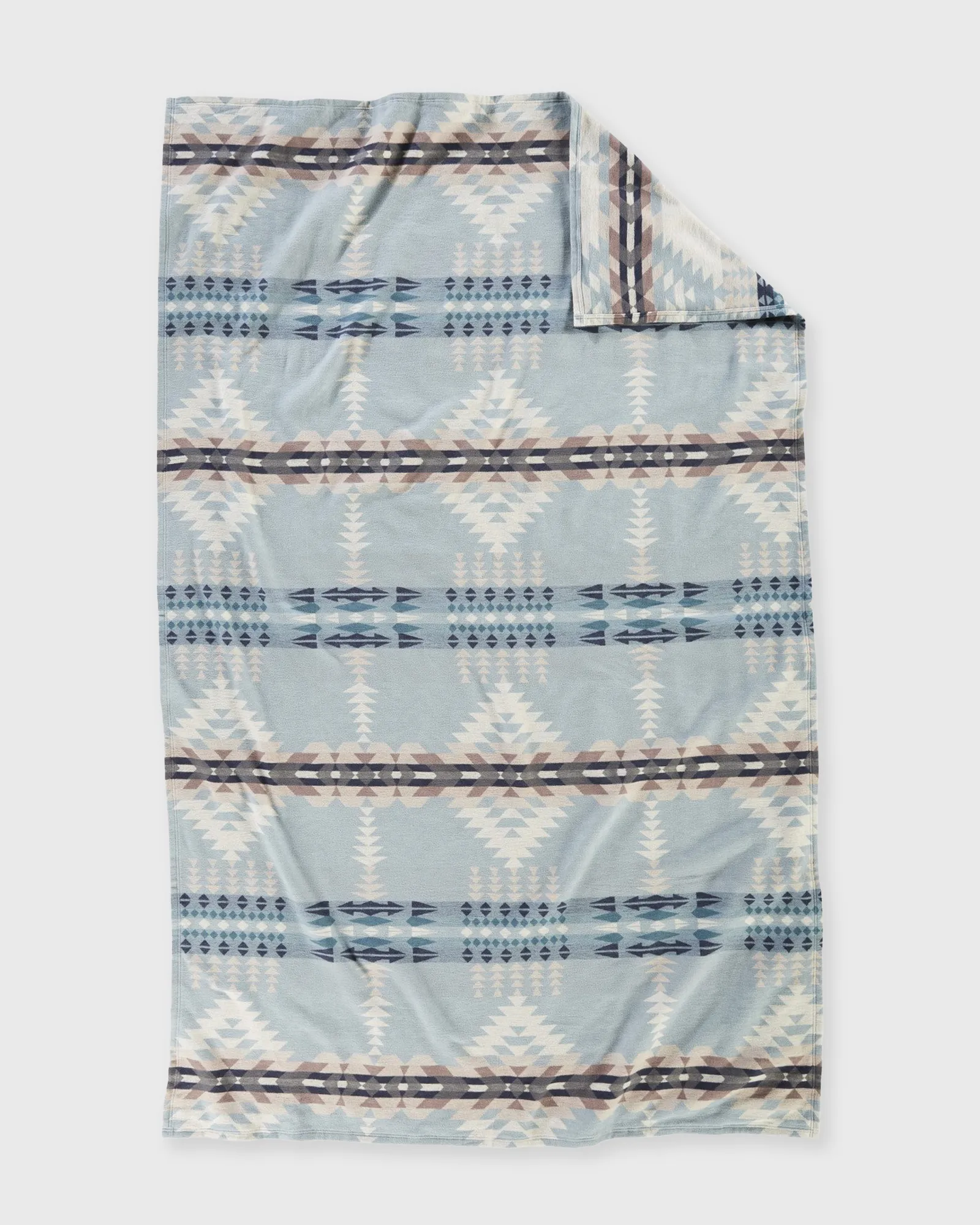 Pendleton Organic Cotton Jacquard Throw - Rancho Arroyo Shale (177 X 152 CM)