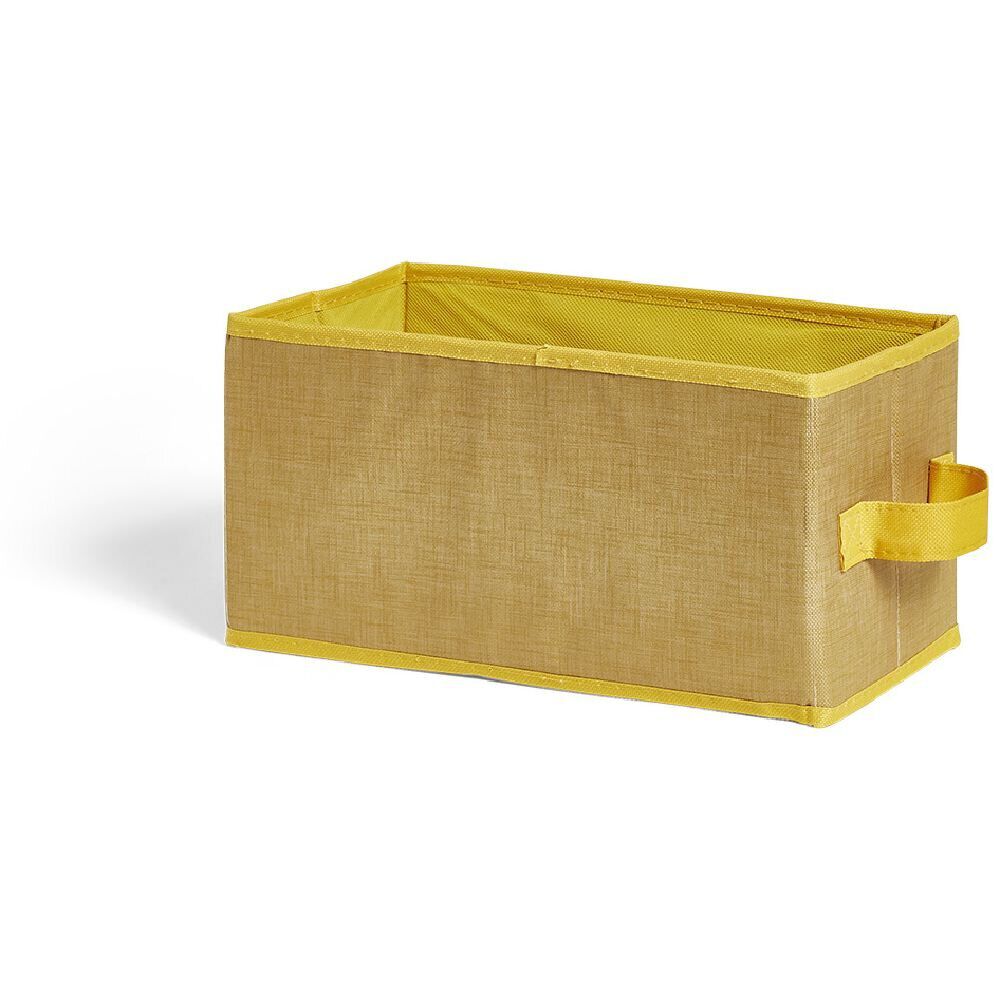 Panière de rangement Box Cube design multicolore 29x15xH15cm