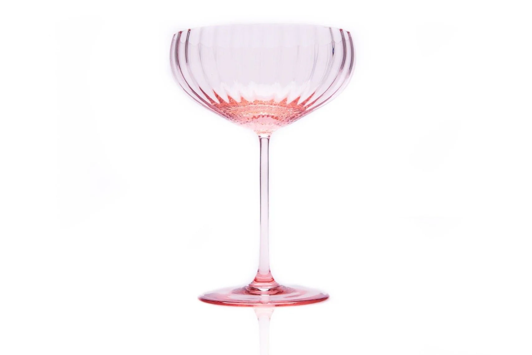 Anna Von Lipa  Lyon champagneglas - rosa