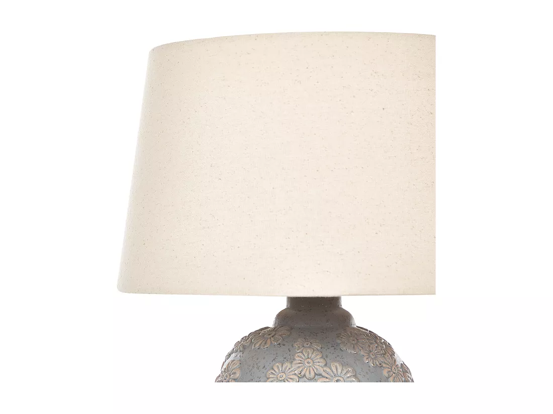 Lampe à poser FERREY Céramique Gris