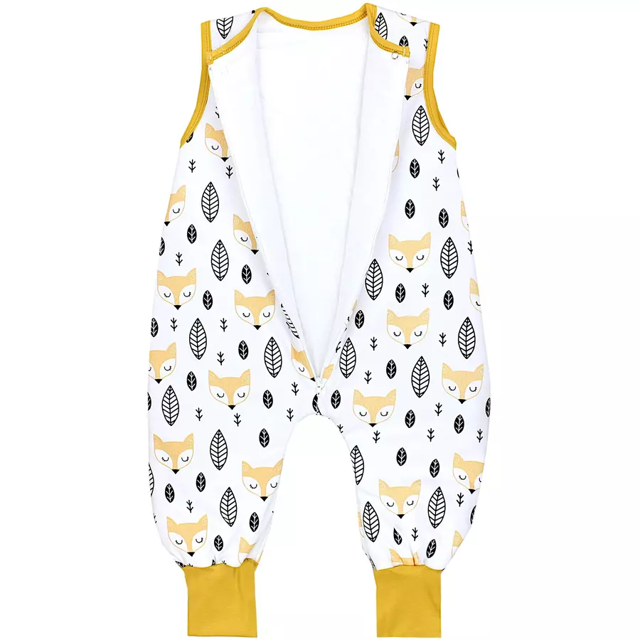 TupTam Baby  Winter Schlafsack mit Beinen 2,5 Tog orange