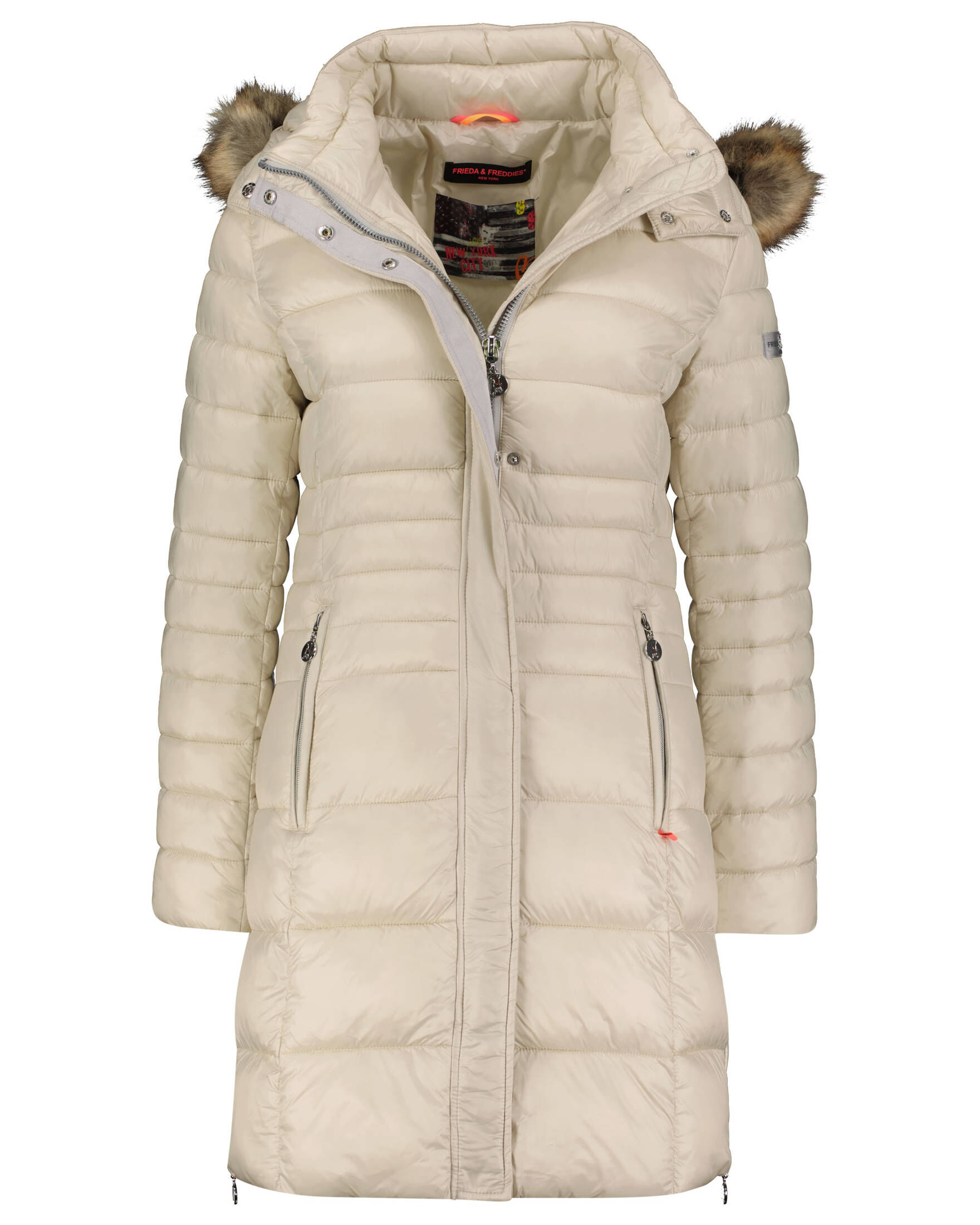 Frieda & Freddies| Damen Steppmantel THERMOLITE DALIA 2 mit Fake Fur