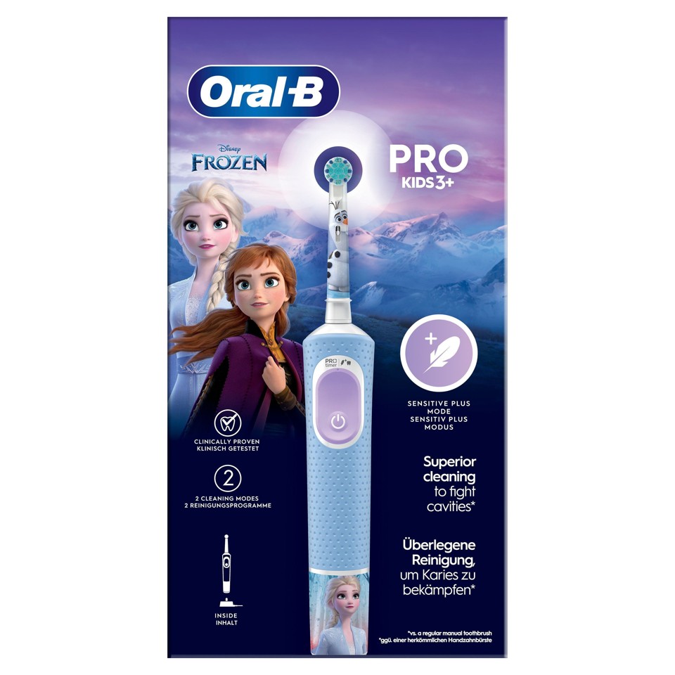 Oral-B - Vitality Pro Kids Frozen Elektrisk Tandbørste CLS