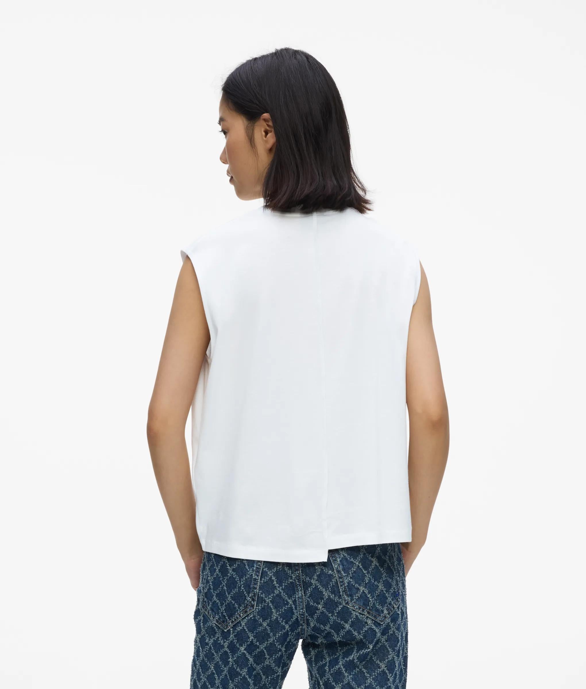 Tanktop met naaddetail