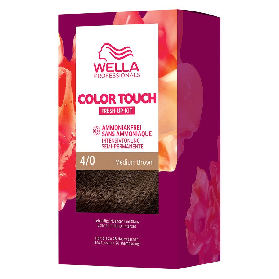 Wella Professionals Color Touch Pure Naturals Medium Brown 4/0 130ml