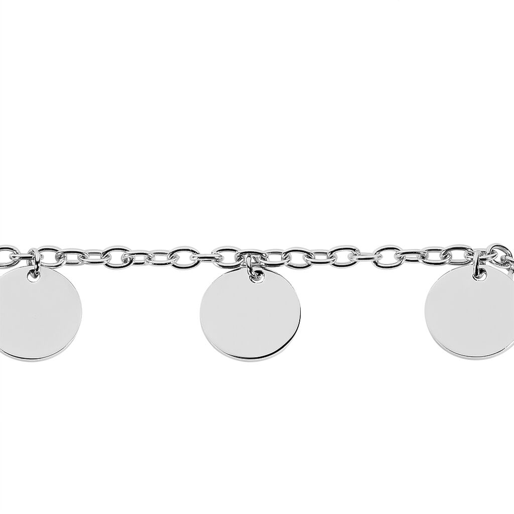 Bracelet Chrystiane Argent Blanc