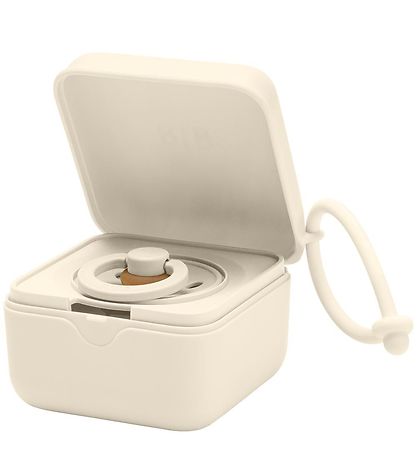 BIBS Schnullerbox - 7x5 cm - Ivory