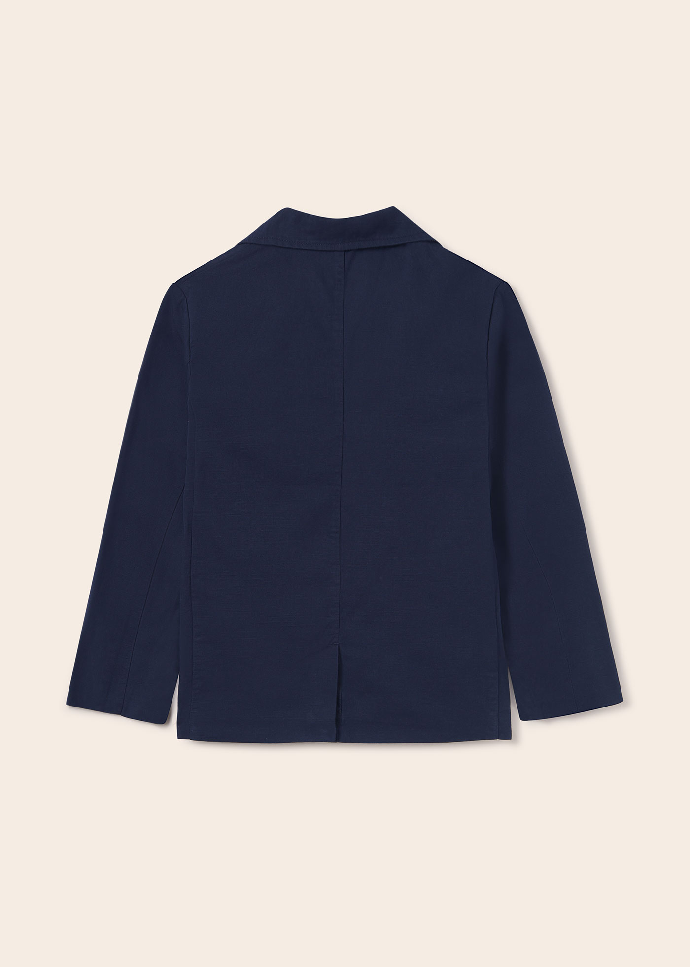 Blazer de algodão para menino