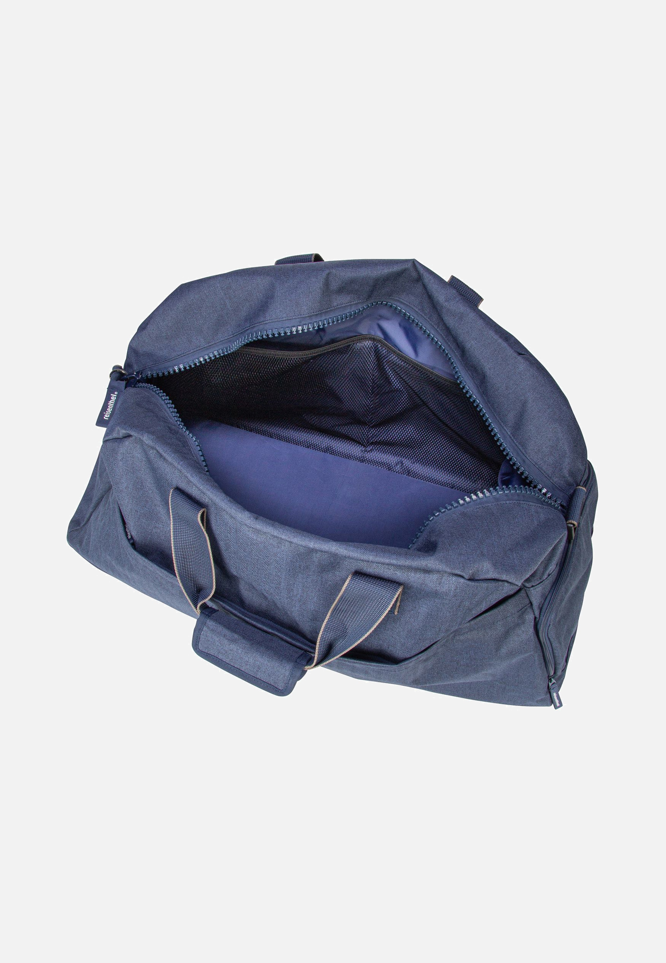 overnighter plus Herringbone Dark Blue - Weekender