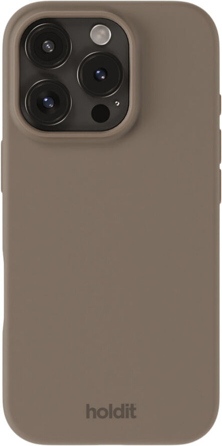 HoldIt Silicone Case iPh 16 Pro Max Lysebrun