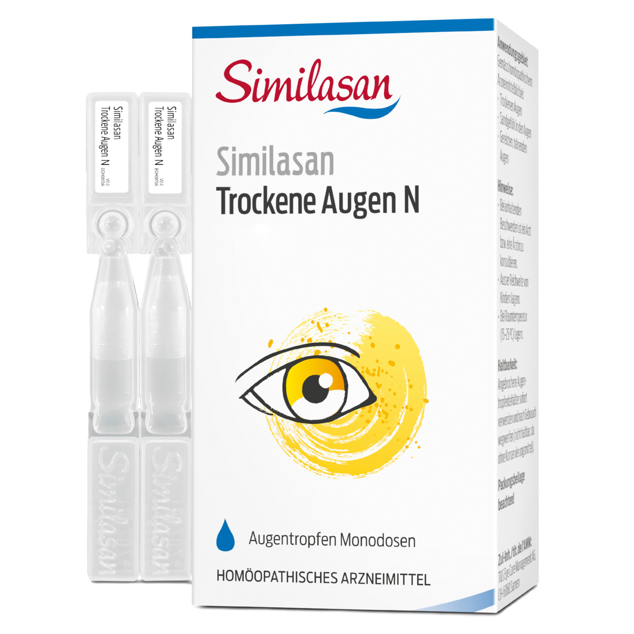 SIMILASAN Trockene Augen N Gtt Opht Monodosen Monodos 0.4 ml