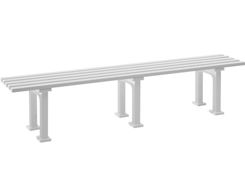 Blome Mono II tuinbank, kunststof, 4-zits, wit