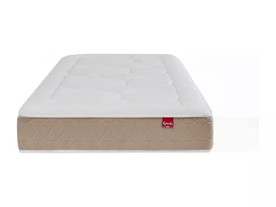 Clémaé 2 - Matelas à ressorts et latex, accueil équilibré - 90x190cm