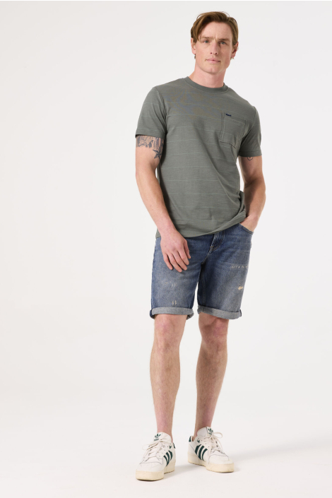 Garcia groene heren t-shirt