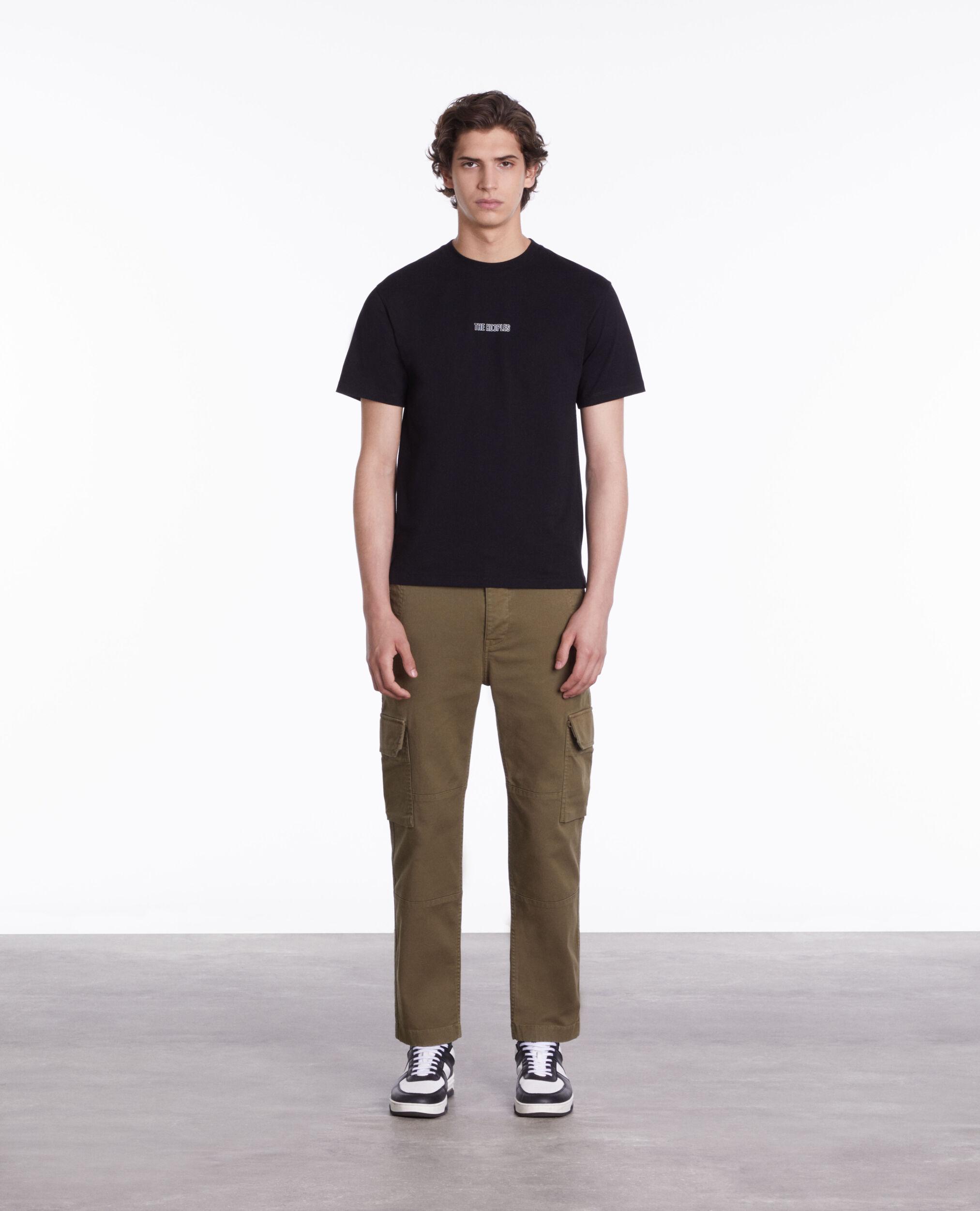 T-shirt noir avec logo