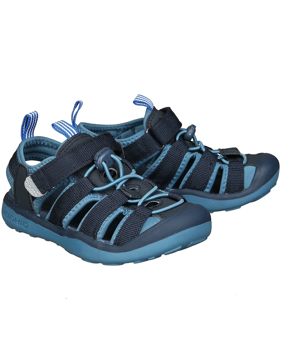 Trekking-Sandalen PELTO mit Zehenschutz in navy/dove