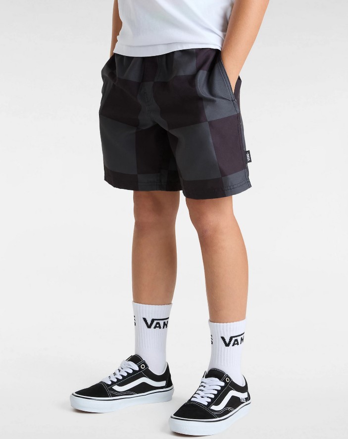 Vans Primary Checkerboard Youth Black / Asphalt