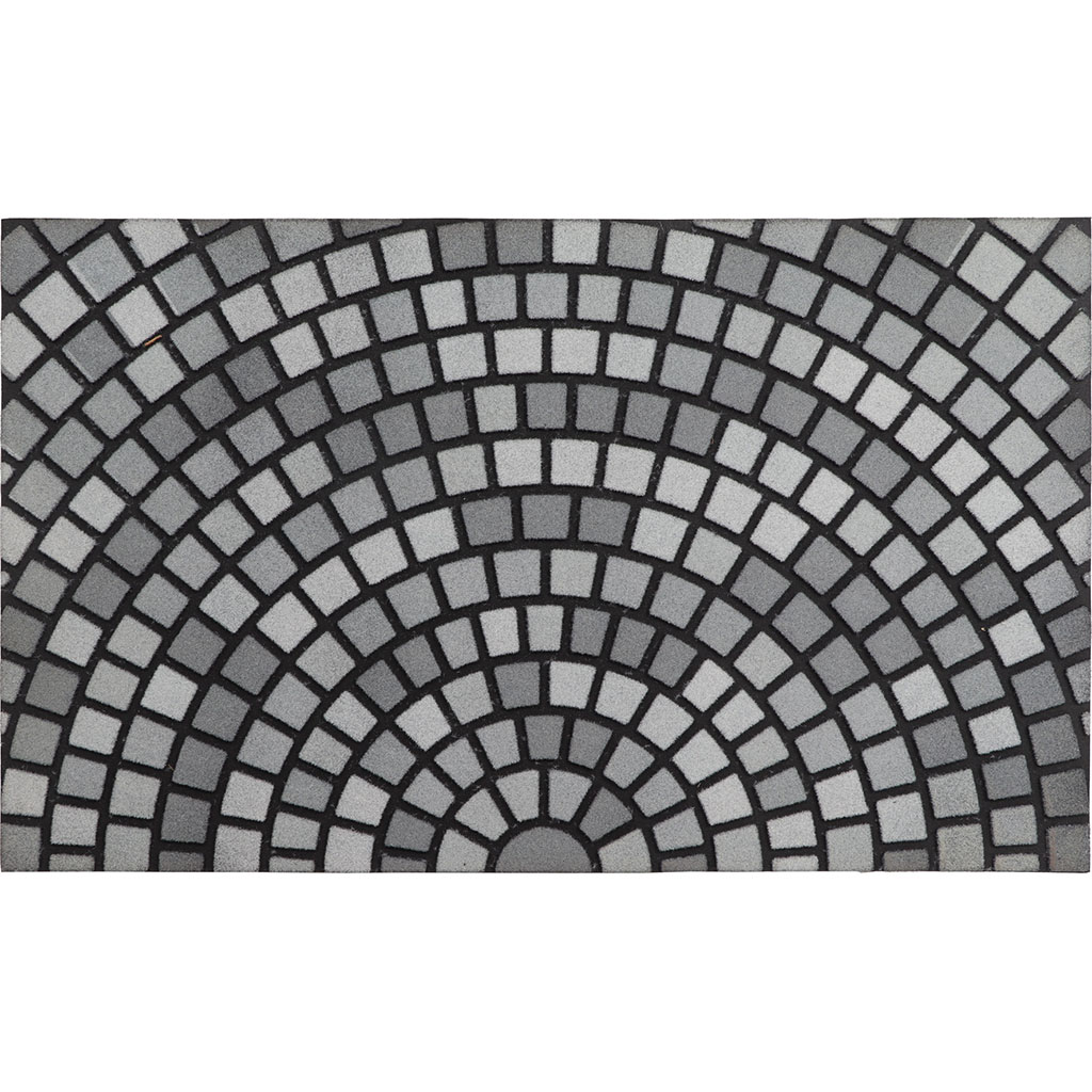 Tapis imprimé caoutchouc mosaïque 45x75cm