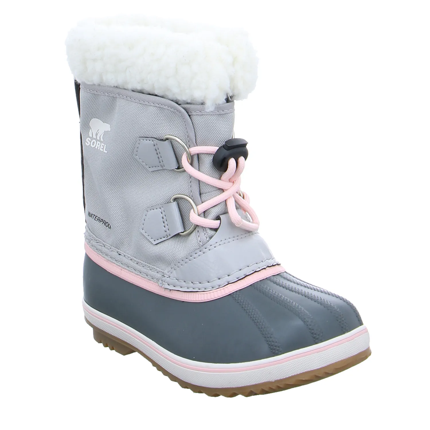 SOREL Kinder-Snowboot Silber Synthetik  Schneestiefel Mädchen