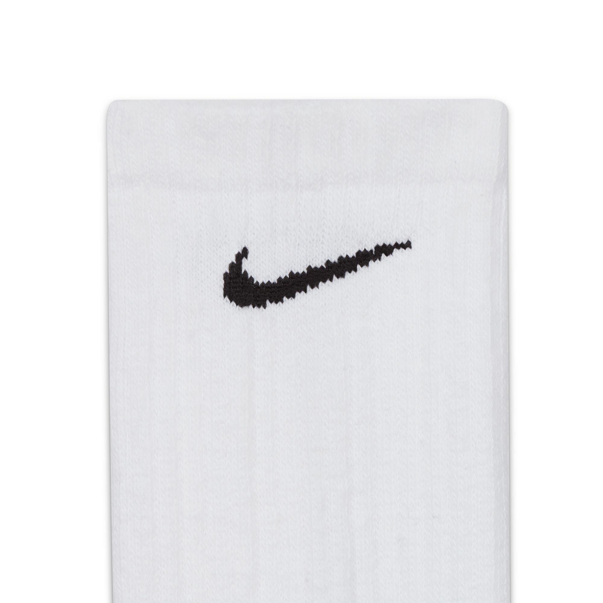 Nike Everyday 3 Pack Cotton Cushioned Crew Socks