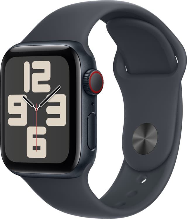 Apple Watch SE 2nd Gen 44mm LTE (Midnight Alu/Midnight sport band M/L)
