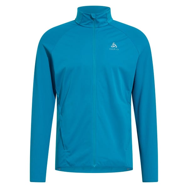 Veste running ODLO ZEROWEIGHT PRO WARM HYBRID JACKET SAXONY BLUE