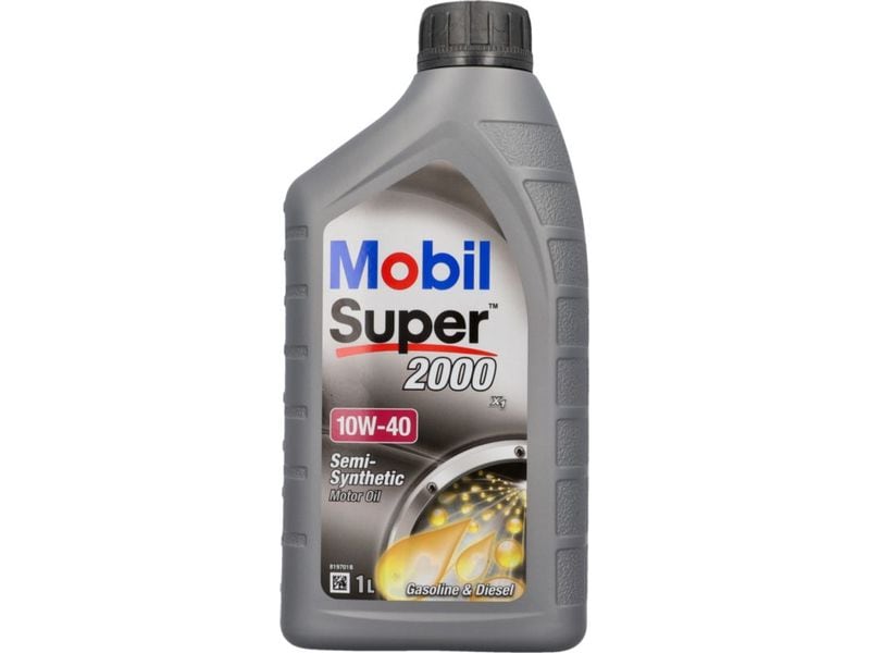 Mobil Motorenöl Super 2000 X1 10W-40, 1 l Motorenöl für Otto- und Dieselmotoren