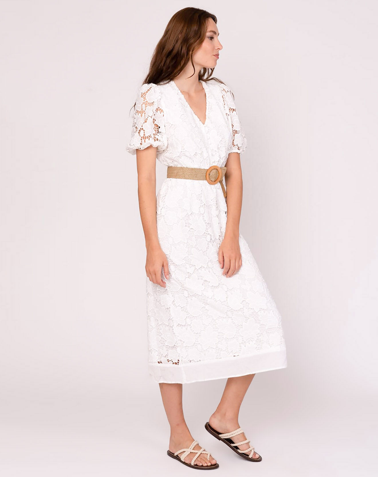 Derhy Robe Placide blanche