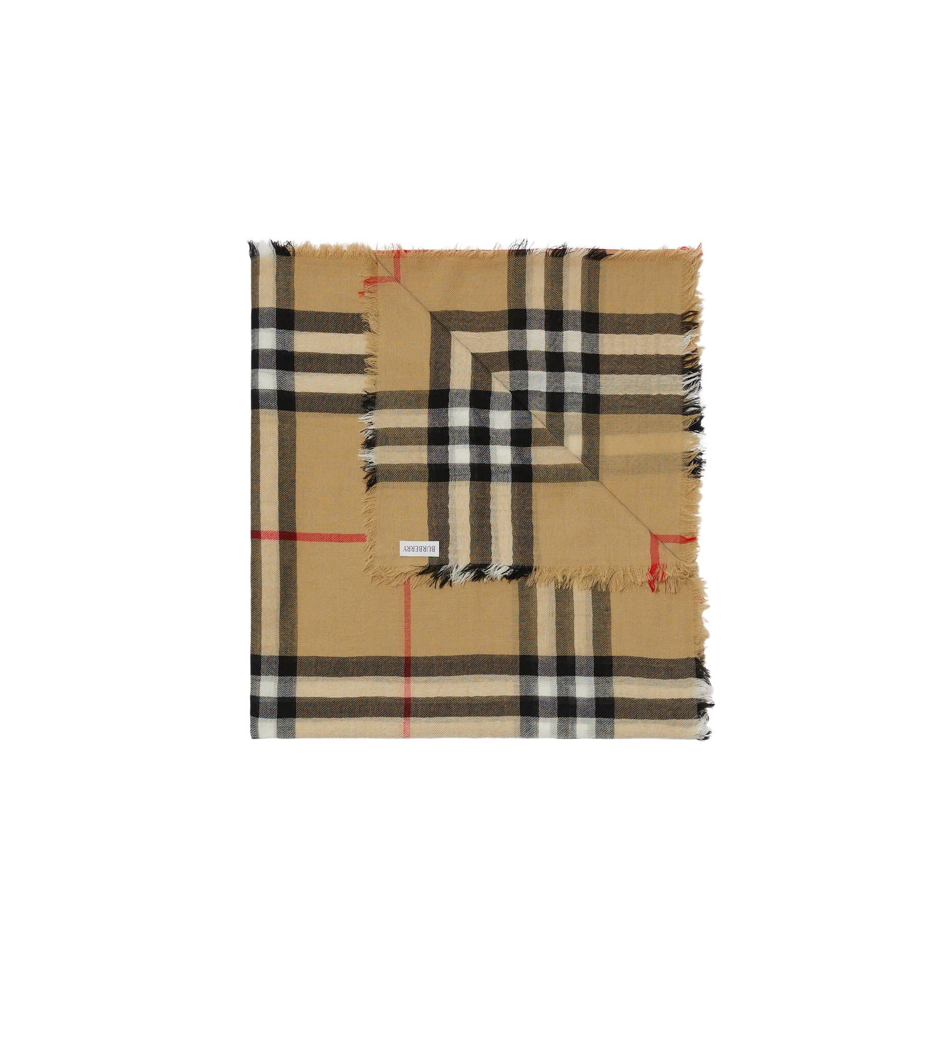 Burberry| Damen Schal aus leichter Wolle