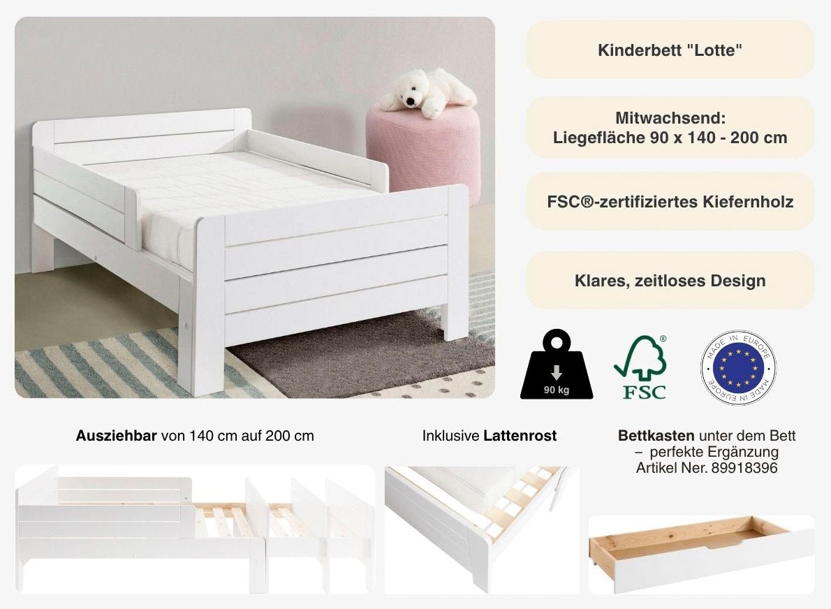 Lüttenhütt Funktionsbett »