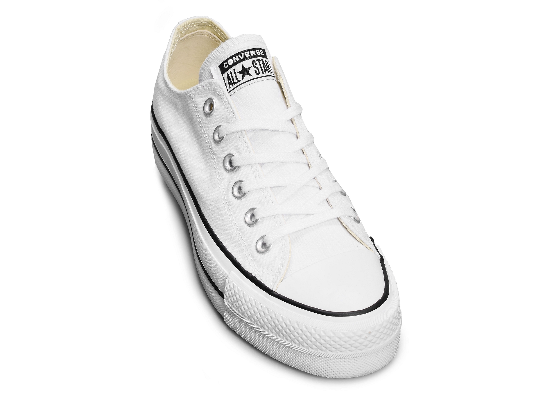 Chuck taylor plato blanc