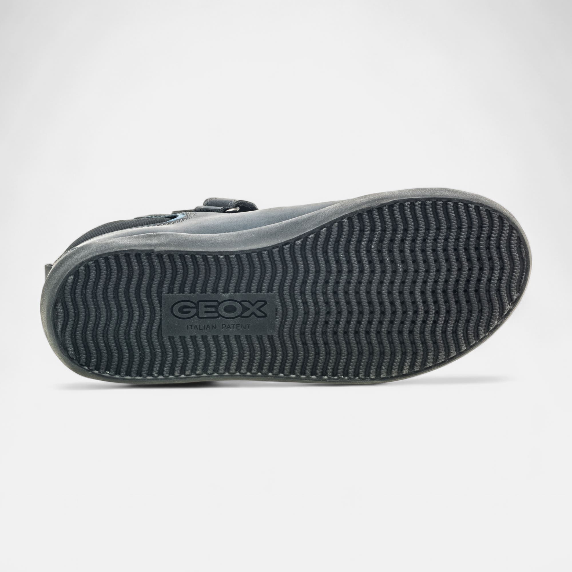 Baskets hautes Garçon bleu marine